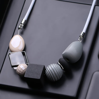 New Style Personality Temperament Small Skirt Shirt Necklace