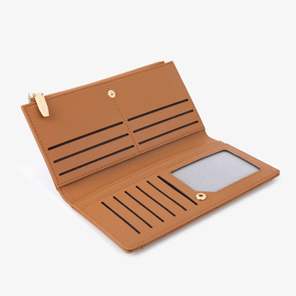 Fashionable Long Stitching Large Capacity Women Wallet