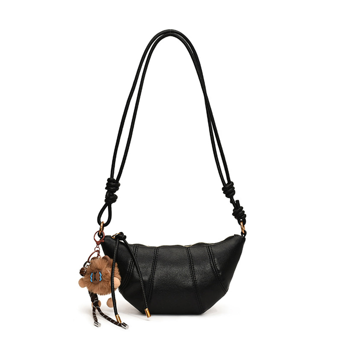 Casual Retro Bag Women 2025 Messenger Bag Commuter Croissant Bag