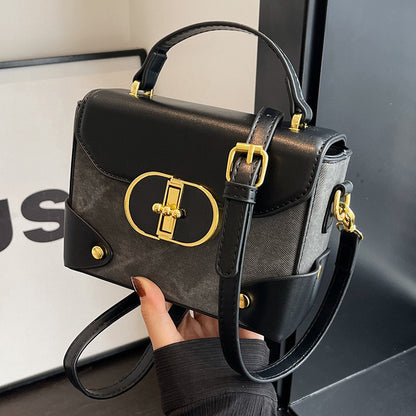 Retro Shoulder Messenger Bag Handbag Small Square Bag