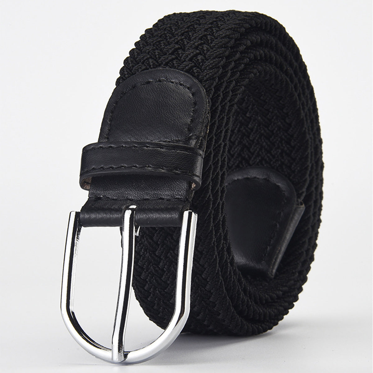 Woven Elastic Casual Men's Belt