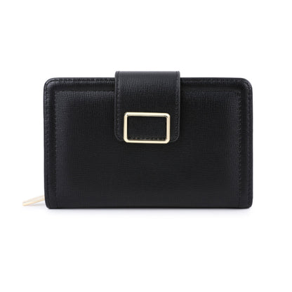 Multifunctional Solid Color PU Ladies Wallet