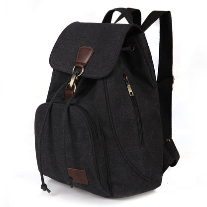 Retro Trendy Girls Outdoor Canvas Backpack