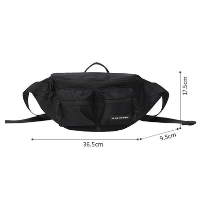 Men Crossbody Bag Trendy Shoulder Bag Sports Chest Bag