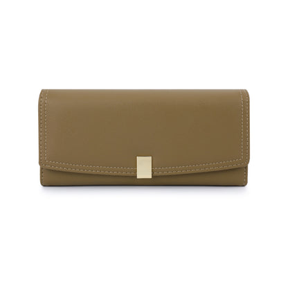 Dark Korean Long Wallet