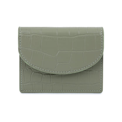 Crocodile Pattern Women Ultra-thin Card Holder