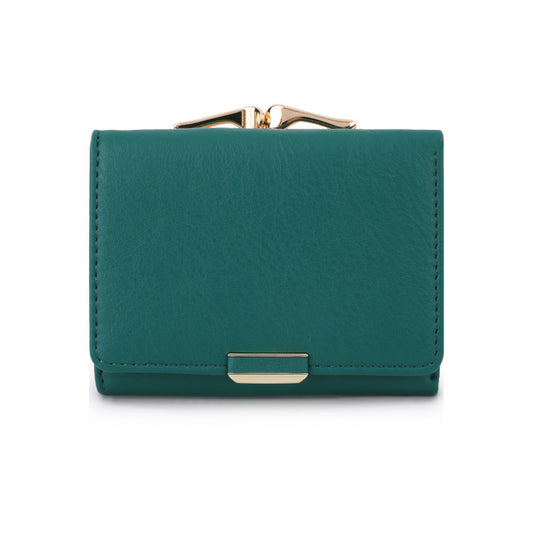 High-Grade Leather Creative Handmade Ladies Short Wallet