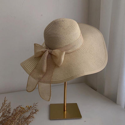 Extra Large Brim Straw Hat for Women