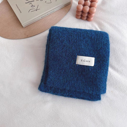 Children's Warm Wool Knitted Scarf