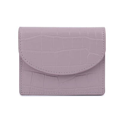 Crocodile Pattern Women Ultra-thin Card Holder