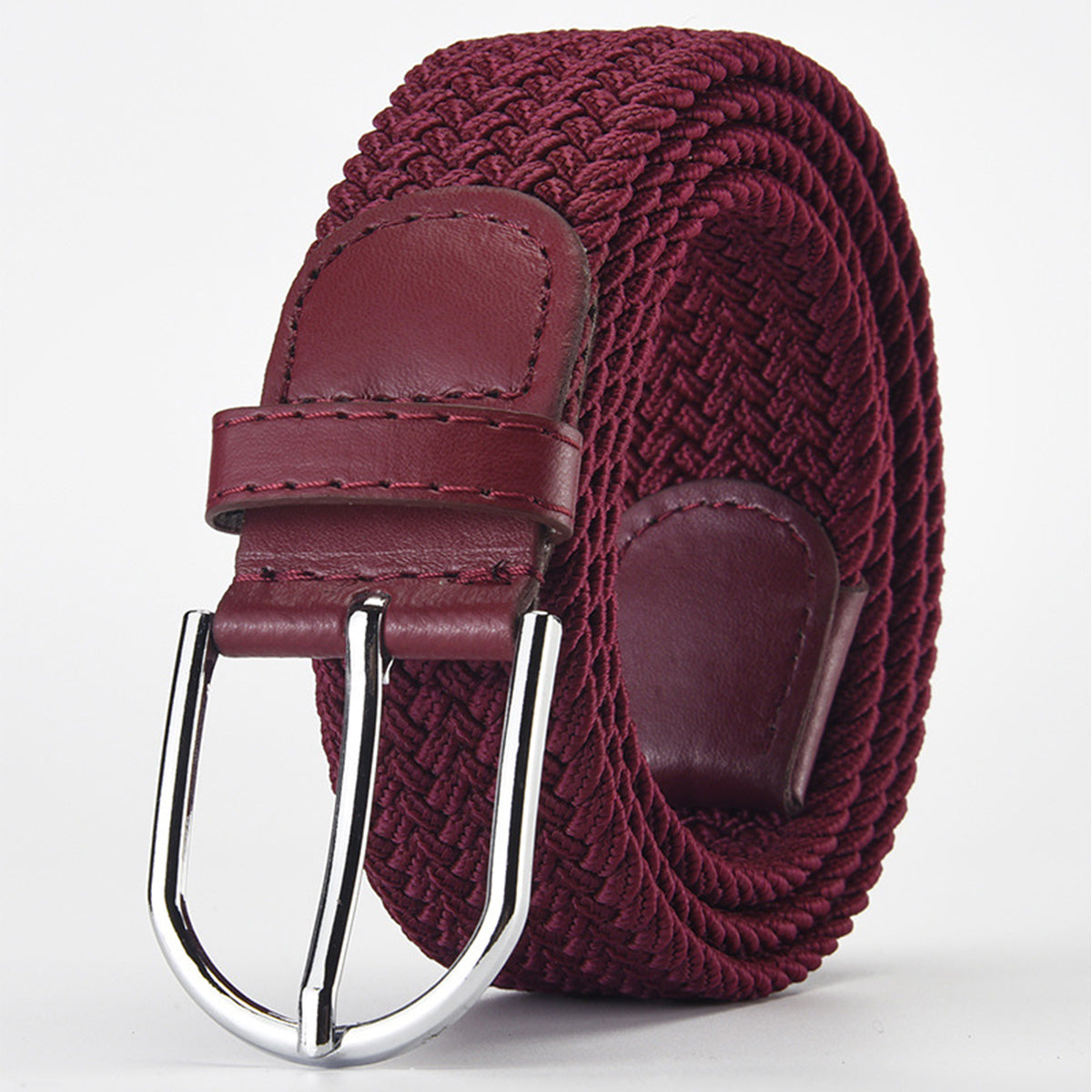 Woven Elastic Casual Men's Belt