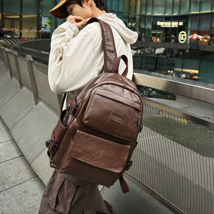 Men Large Capacity Schoolbag Casual Business Backpack