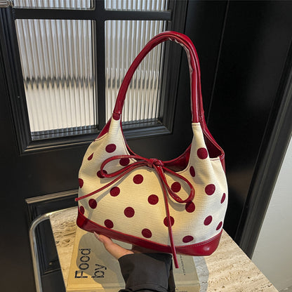 Retro Casual Tote Bag Large Capacity Women Bag
