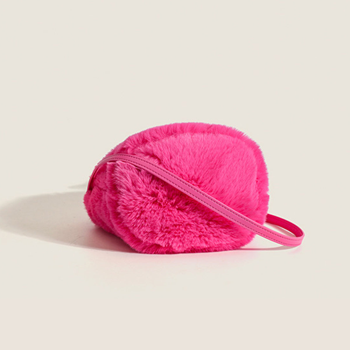 Plush Bag Rose Red Nonster Ornaments Plush Bucket Bag
