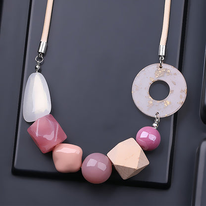 New Style Personality Temperament Small Skirt Shirt Necklace