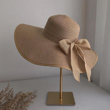 Extra Large Brim Straw Hat for Women
