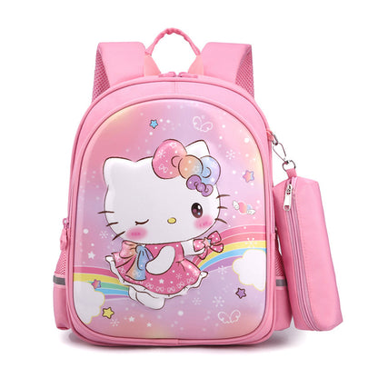 Primary School Girl Backpack Princess Elsa Backpack