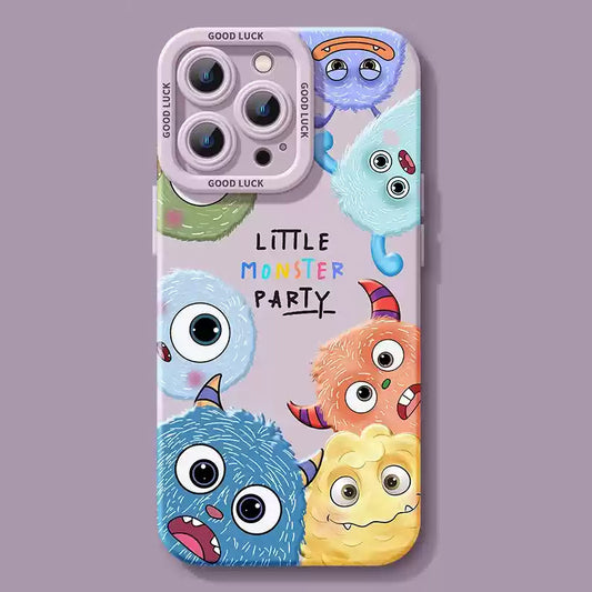 Rainbow Monsters for IPhone 15 Pro Mobile Phone Case