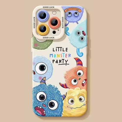 Rainbow Monsters for IPhone 15 Pro Mobile Phone Case