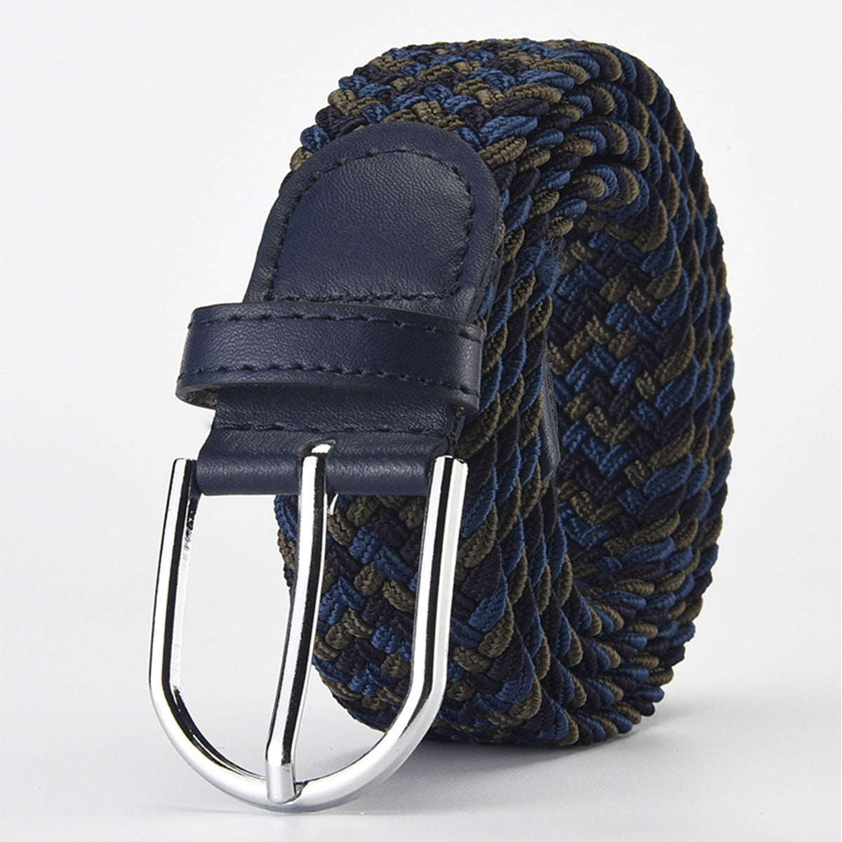Woven Elastic Casual Men's Belt