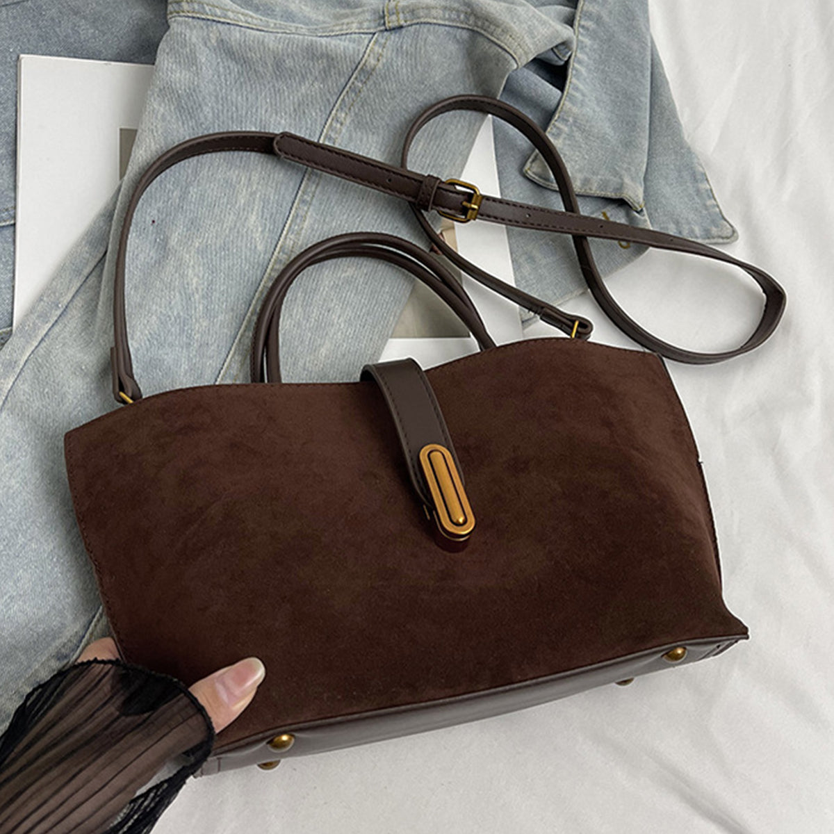 Large Capacity Women Commuter Tote Bag