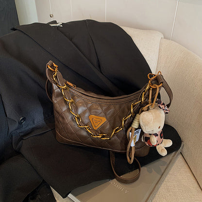 One-Shoulder Crossbody Underarm Chain Bag
