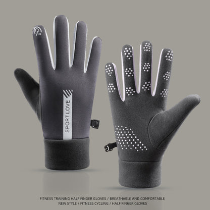 Men's Women's Warm Cycling Touch Screen Gloves