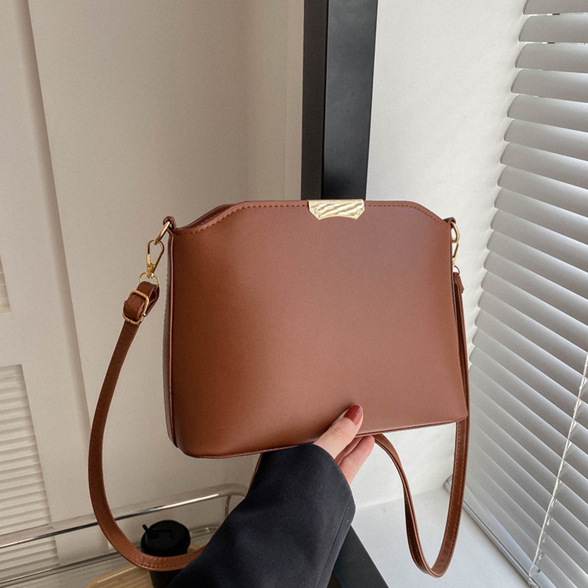 Small Square Bag for Women Casual Simple Crossbody Bag