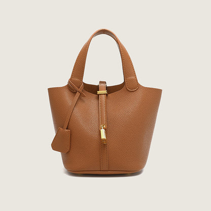 Autumn Winter Lychee Pattern Ladies Handbag