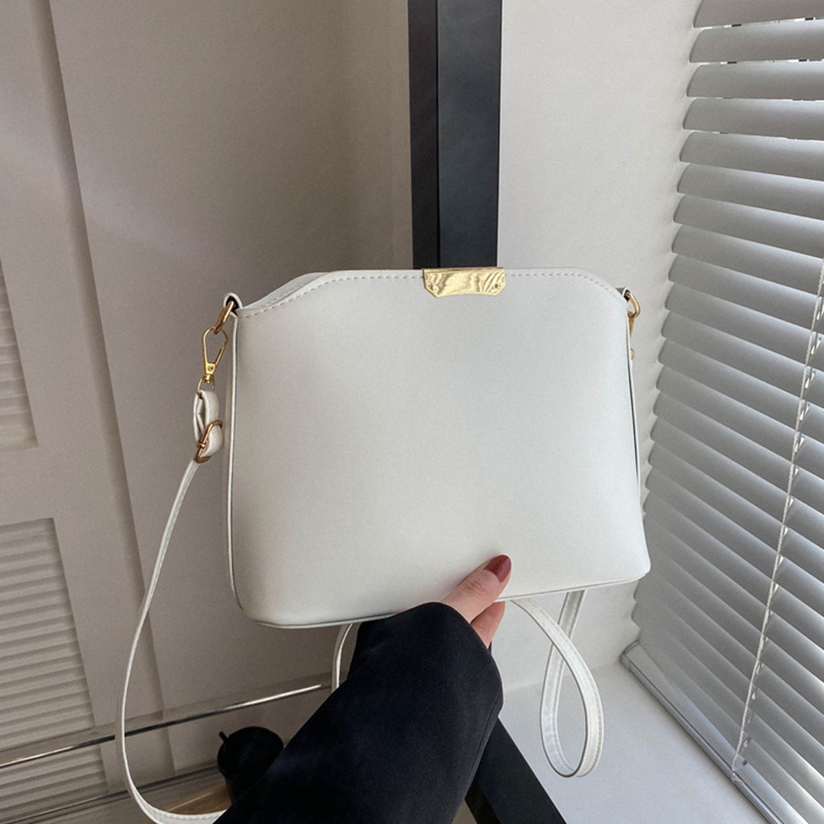 Small Square Bag for Women Casual Simple Crossbody Bag