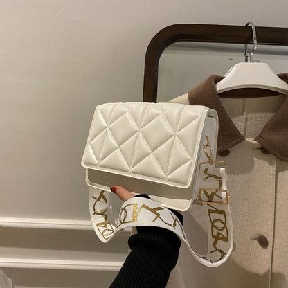 Solid Color Handbags Crossbody Small Square Bags
