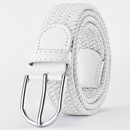 Woven Elastic Casual Men's Belt