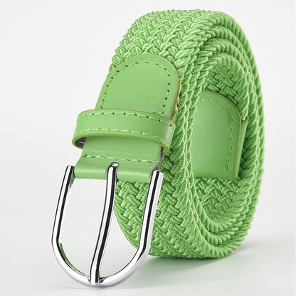 Woven Elastic Casual Men's Belt