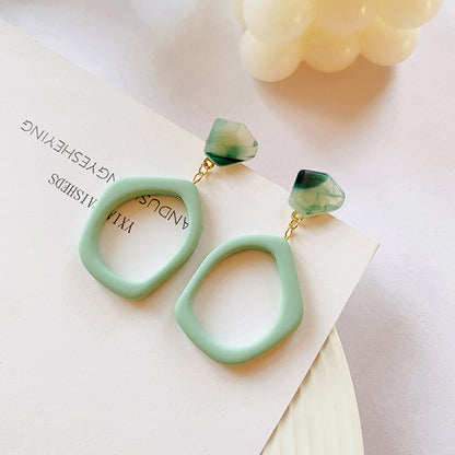 Etro Hong Kong Style Design Acrylic Earrings