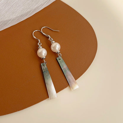 Natural Shell Tassel Earrings