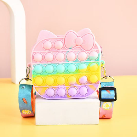 Cute Cartoon Silicone Coin Pocket Coin Purse