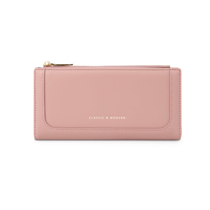 Fashionable Long Stitching Large Capacity Women Wallet