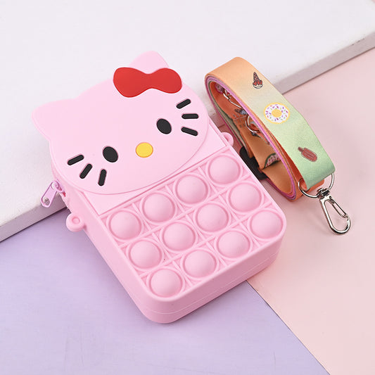 Cute Cartoon Silicone Coin Pocket Coin Purse