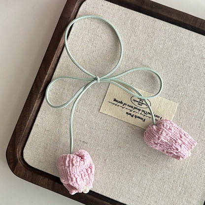 Tulip Hair Band Hair Tie Rubber Band Ponytail Headdress