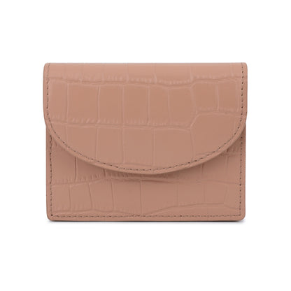 Crocodile Pattern Women Ultra-thin Card Holder
