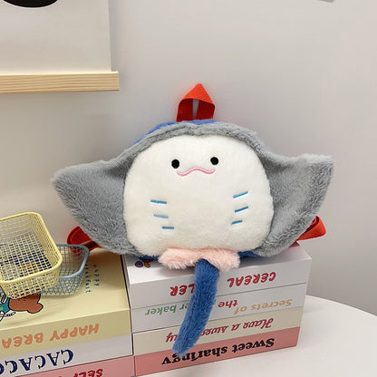 Cute Marine Animal Little Turtle Cartoon Backpack