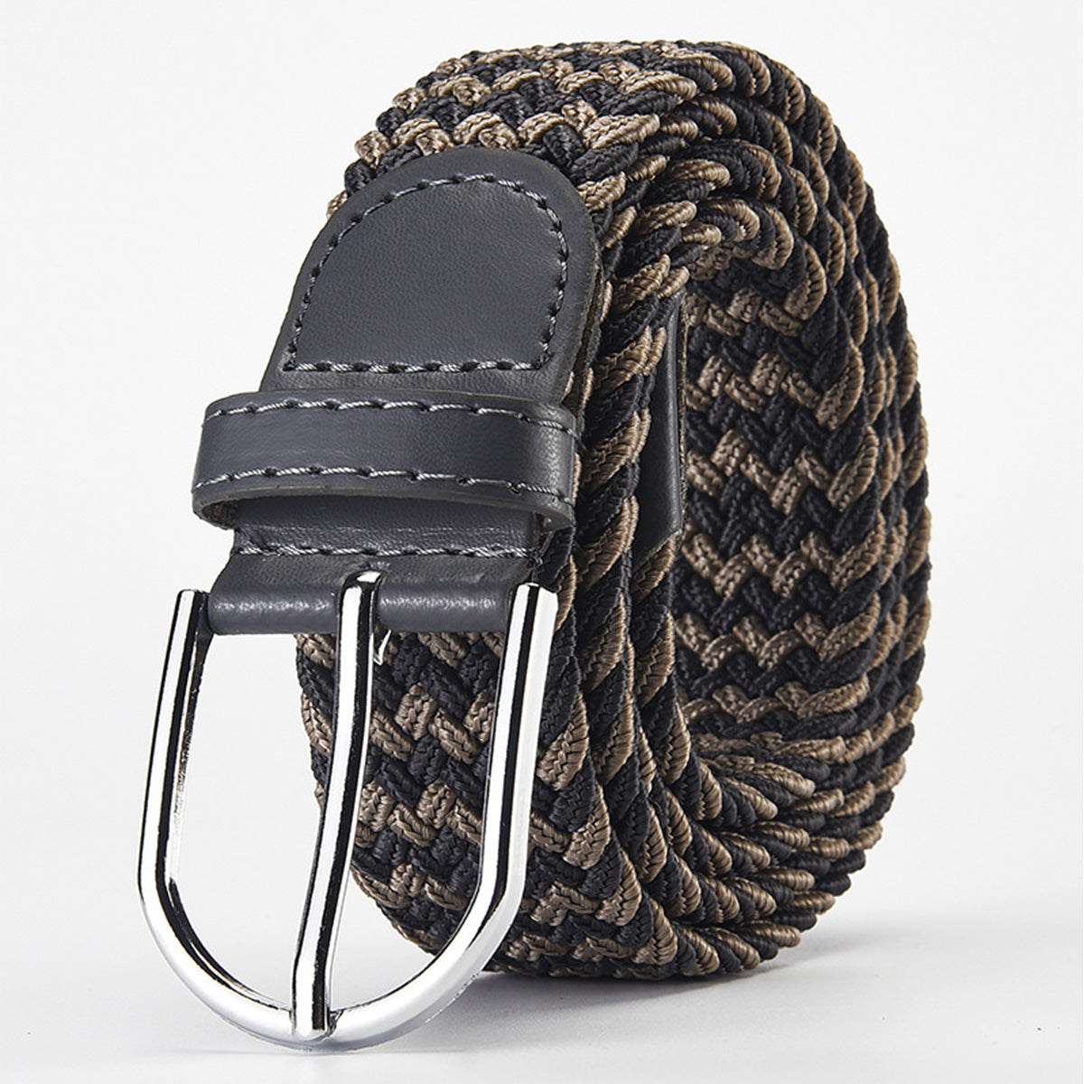 Woven Elastic Casual Men's Belt